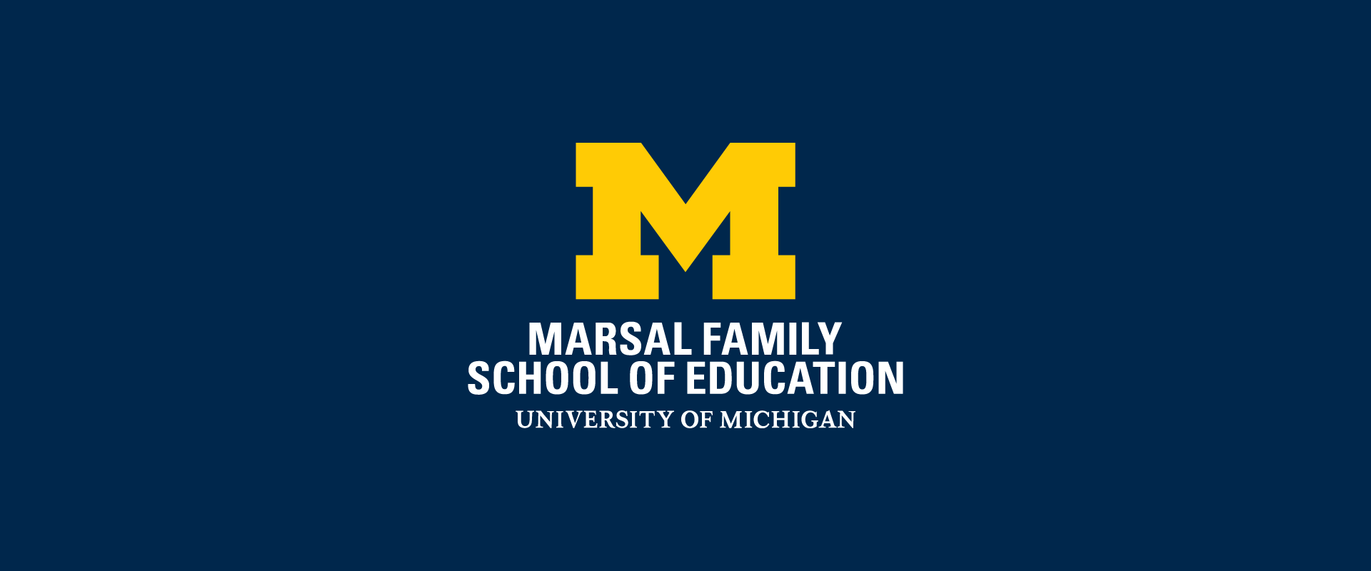 Marsal Family School of Education at the University of Michigan