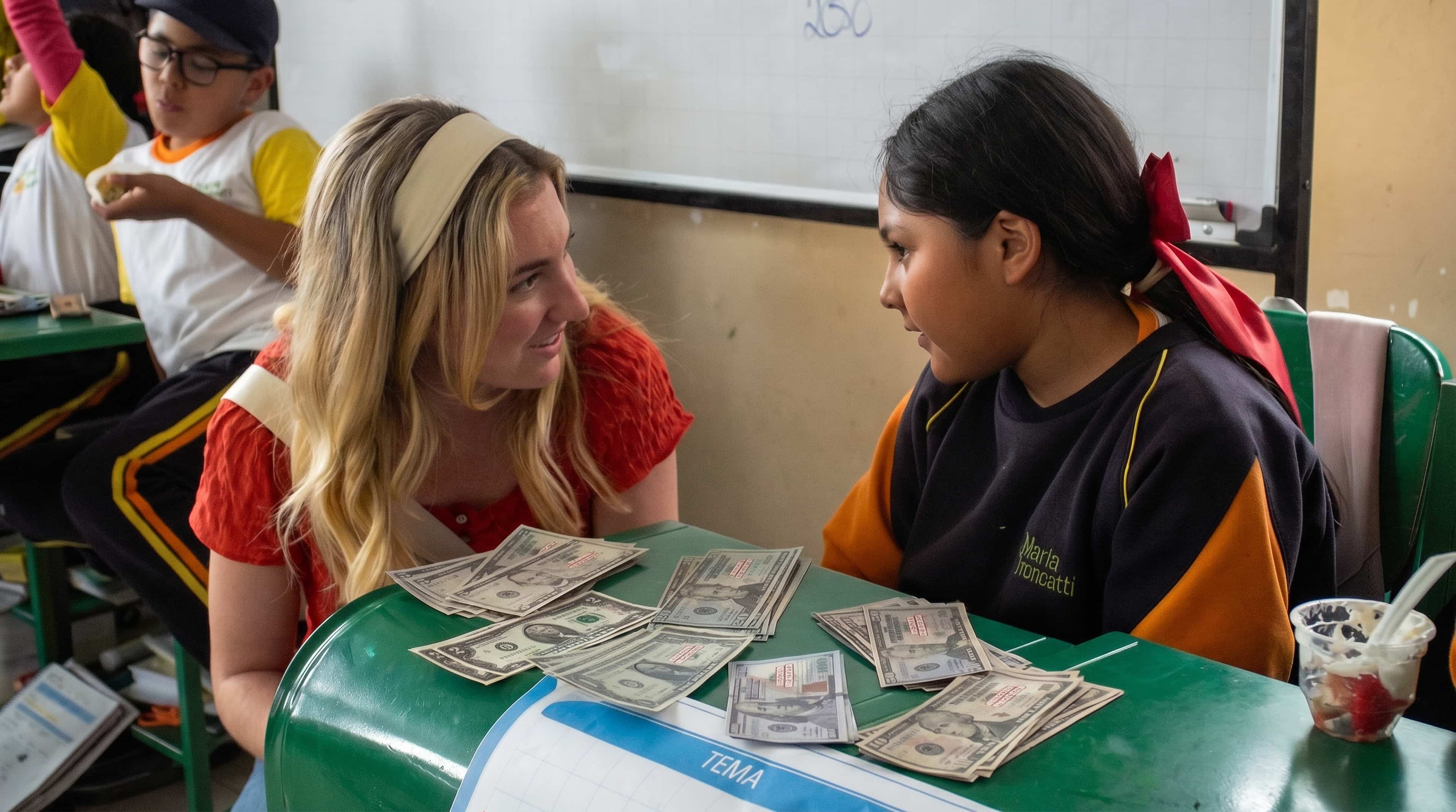 U-M students visit a non-profit school in Quito.