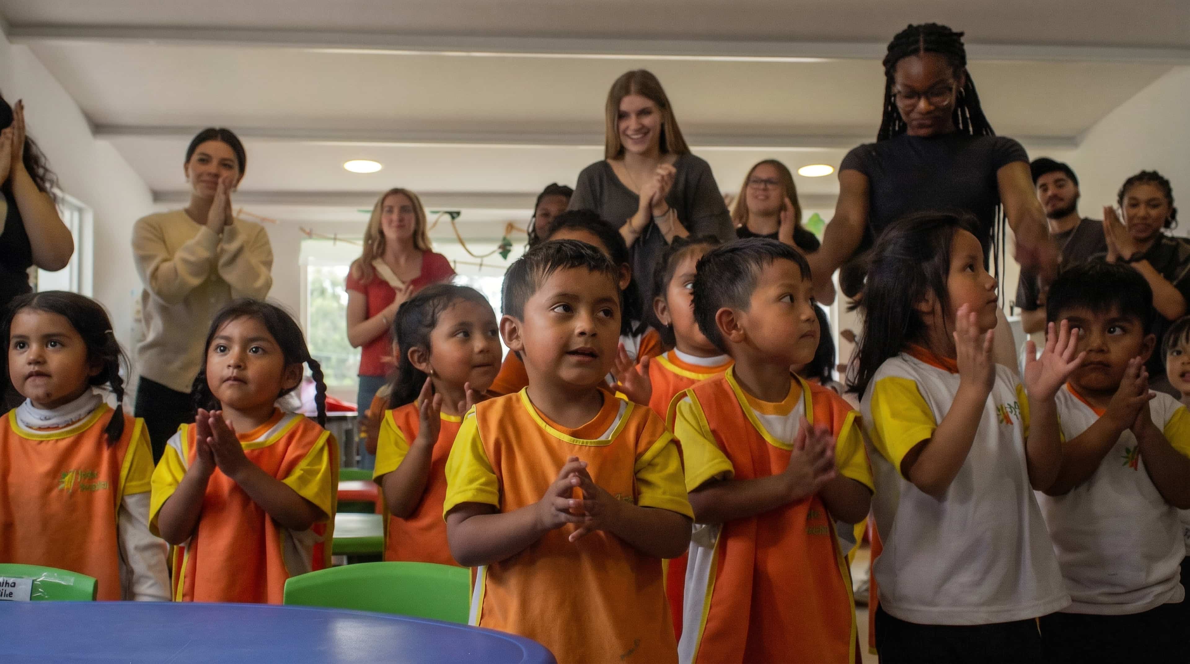 U-M students visit a non-profit school in Quito.