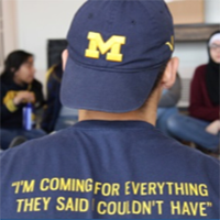 U-M Hat and Pilot Tshirt