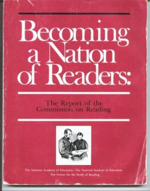 becoming a nation of readers