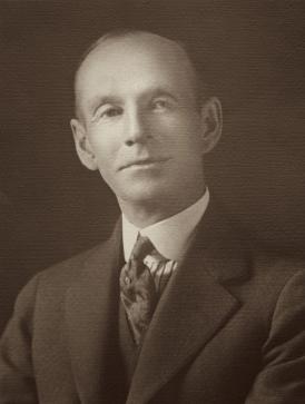 Black and white portrait of Allen S. Whitney