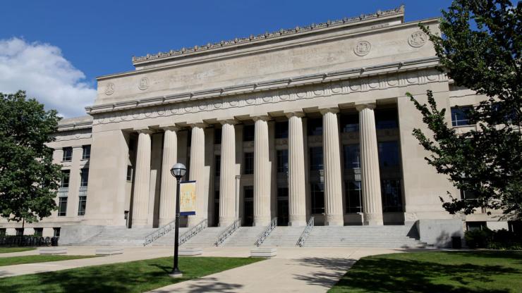 exterior of Angell Hall at the University of Michigan