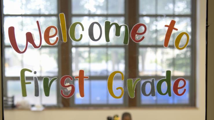 Welcome to First Grade—you fit right in!