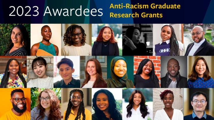 2023 Anti-Racism Graduate Research Grants