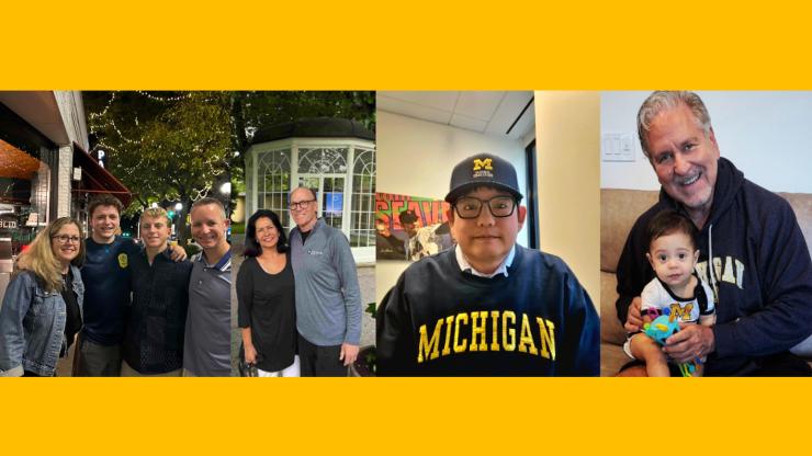 Collage of U-M Marsal donors