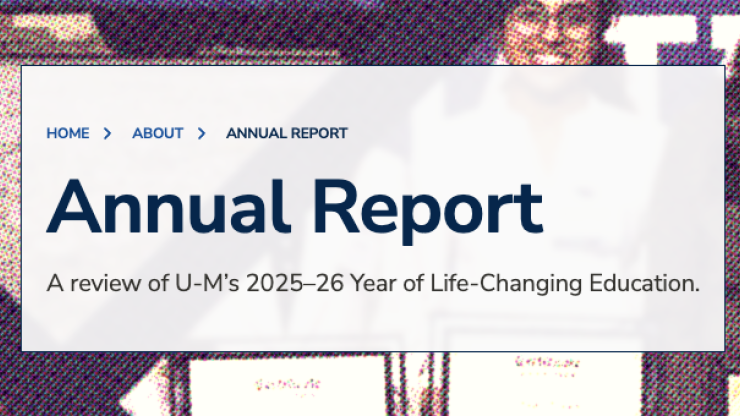 LCE annual report website screenshot
