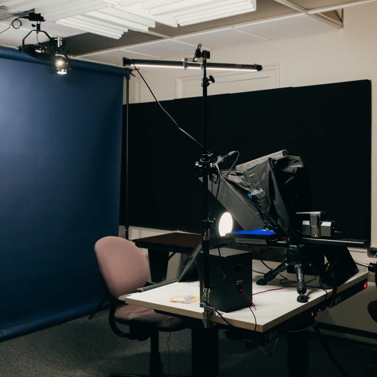 EdHub Design Lab Recording Studio (back)