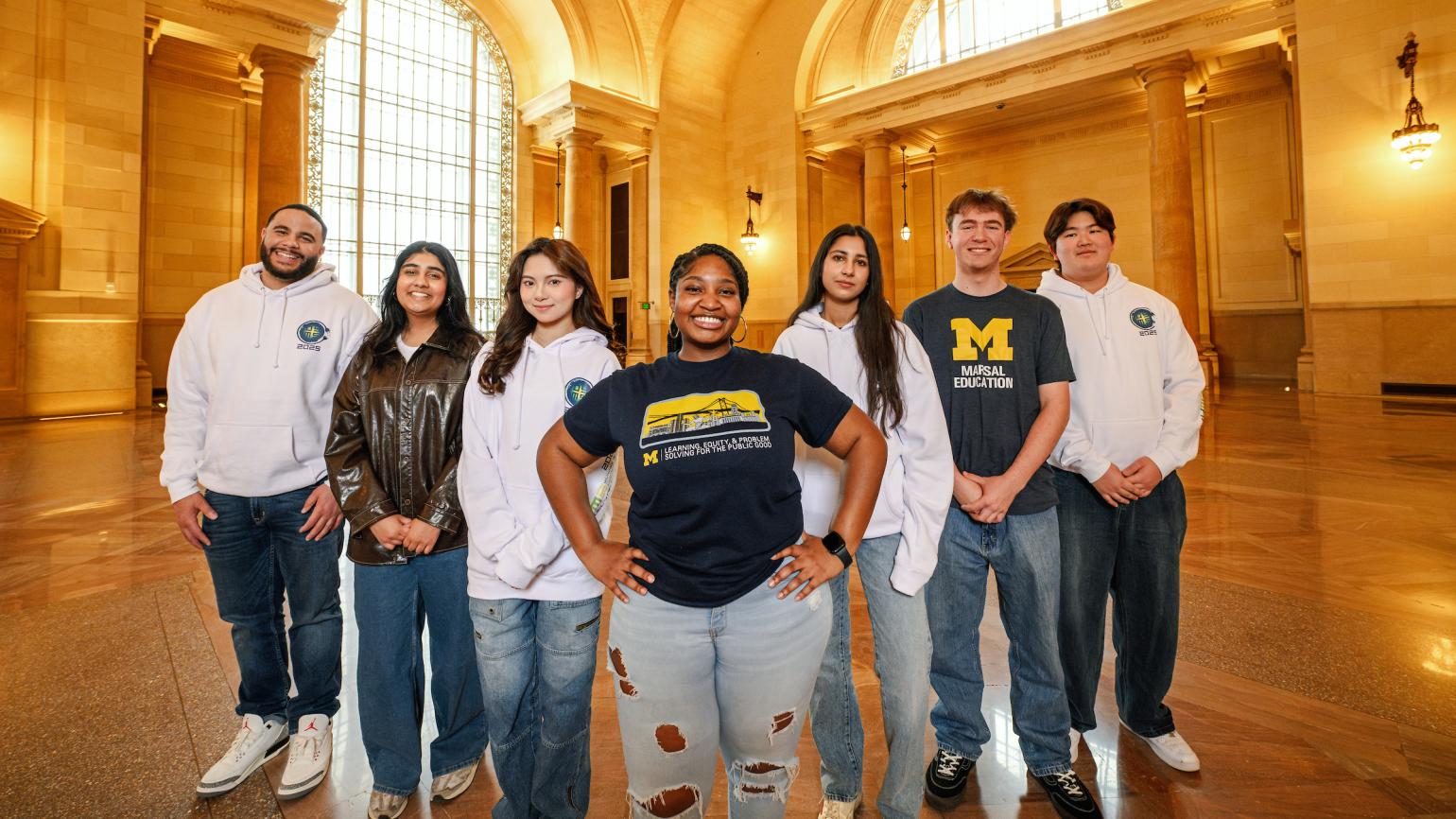 LEAPS students at Michigan Central