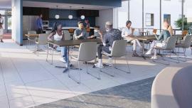 2023-0220 MC + FG In-process Renderings - Communal Kitchenette